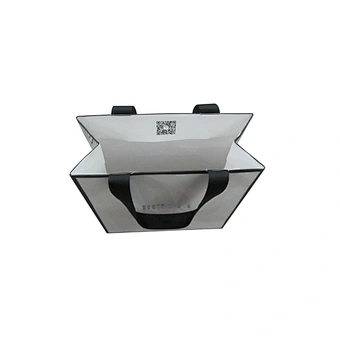 Black and White Eco-Friendly High-end Shopping Bag with Your Logo